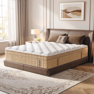 Sunvega King Mattress with Cooling Gel Memory Foam and 7-Zone Contouring Support