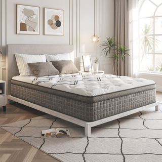 Sunvega Diamond Soto Cooling Copper Conforming Hybrid Luxurious Euro-Top Mattress