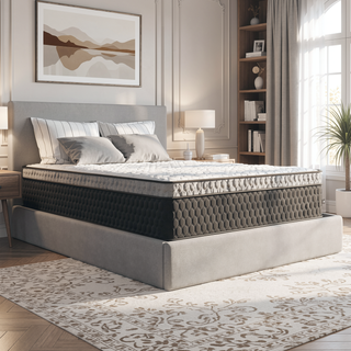 Sunvega Ultra Cooling Copper Infused Hybrid Mattress with Euro-Top and Dynamic Edge Coils