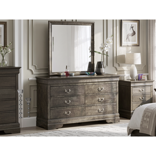 Sunvega Dark Brown Tufted Polyurethane Upholstered King Size Bed Frame