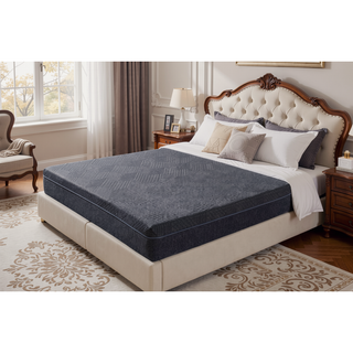 Sunvega 11-Inch Twin Size Green Tea Gel-Infused Memory Foam Mattress in a Box