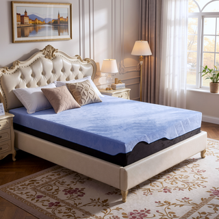 Sunvega 12 Inch King Cooling Hybrid Mattress with Copper Infused Foam and Coils