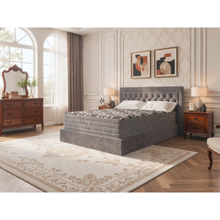 Sunvega 12" Smooth Top Hybrid Medium Plush Twin XL Mattress with Ice Cover