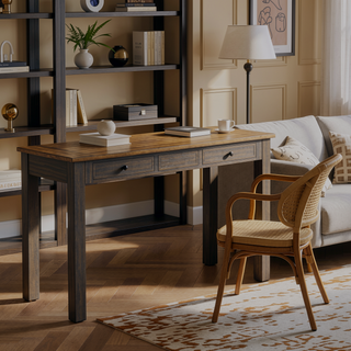 Sunvega 6 Piece Dark Brown Mangrove Casual Dining Set for Gatherings