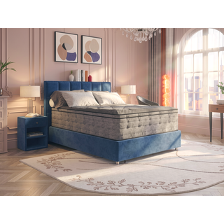 Sunvega Ultra Plush King Eurotop Mattress with Ice Cover and Copper Infused Visco