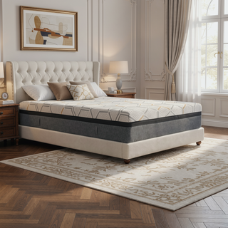 Sunvega Hybrid Copper Gel Cooling Memory Foam Mattress with Edge Support Full