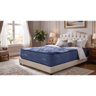 Sunvega Pocket InnerSpring Unit with Memory Foam and Super Soft Fabric Cover