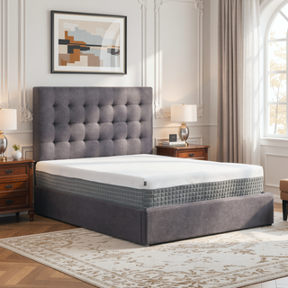 Sunvega 5-Layer Hybrid Memory Foam and Coil Mattress with Gel Infusion and Edge Support