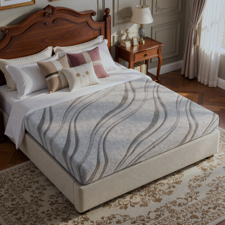 Sunvega Gel Memory Foam Mattress with Cooling Fabric and Firm Orthopedic Support