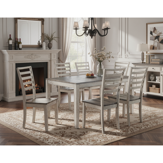 Sunvega Dark Brown Acacia Asian Hardwood Dining Table with Butterfly Leaf