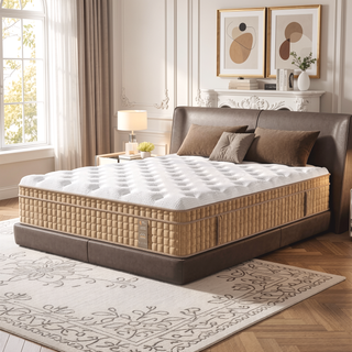 Sunvega 12 Inch Full Gel Memory Foam Hybrid Mattress with Pocket Springs for Support