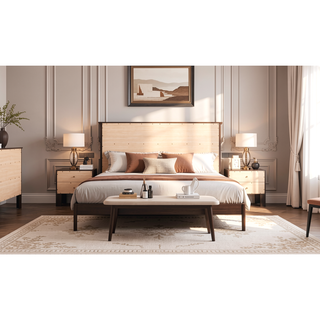 Sunvega Primo G1300-D Espresso Dresser with Durable Print Finish