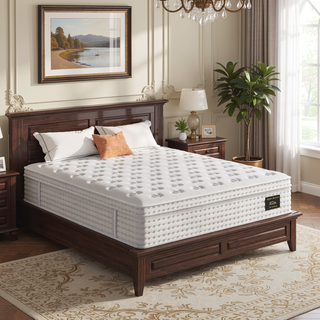 Sunvega 12'' Hybrid King Mattress with Memory Foam and Pocket Springs for Pressure Relief