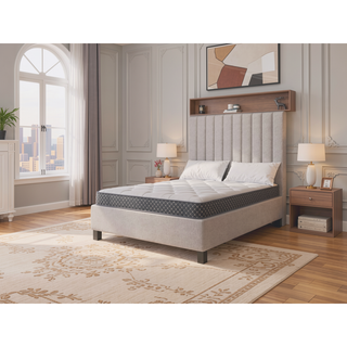 Sunvega 6" Quilted Gel Memory Foam Firm Queen Mattress with HD Support