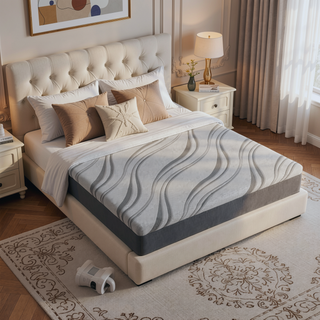 Sunvega 12" Medium Feel Gel Memory Foam Mattress Sleeps Cool with Responsive Support