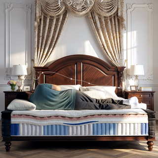Sunvega 10 Inch Full Size Breathable Cool Gel Memory Foam Hybrid Mattress