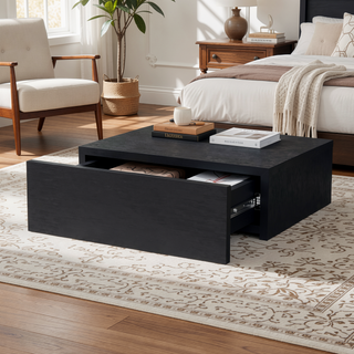 Sunvega Wall-Mounted Floating Nightstand with Spacious Drawer for Modern Bedroom
