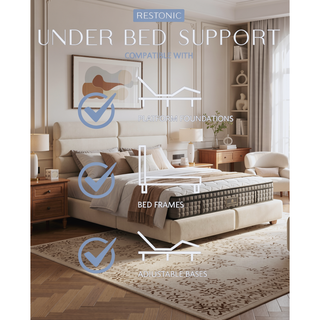 Sunvega Restful Night Firm Cooling Hybrid Mattress with Marvelous Middle Support