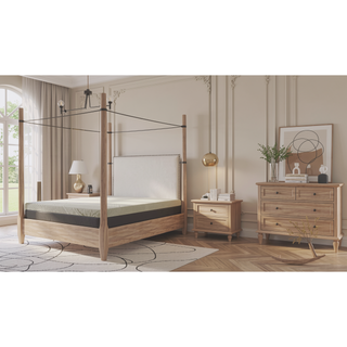 Sunvega Twin Firm Gel Memory Foam Tight Top 8 Inch Mattress with Anti-Microbial Cover