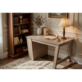 Sunvega Contemporary 48 Inch Rectangular Counter Height Dining Table with Storage
