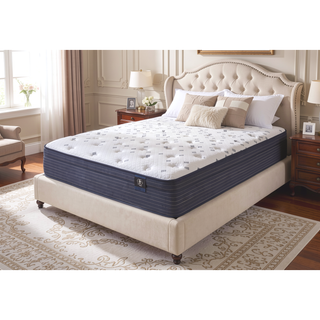 Sunvega Restonic 14.5 Inch Euro Top Mattress with Cooling Foam and Reinforced Lumbar Support