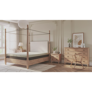 Sunvega Twin Firm Gel Memory Foam Tight Top 8 Inch Mattress with Anti-Microbial Cover