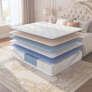 Sunvega Diamond Hughes Cool Responsive Pressure Relieving Latex Hybrid Mattress