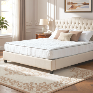 Sunvega Premium Pocket Spring Mattress with Soft Knit Fabric and Edge Support