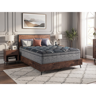 Sunvega 15" Euro Top Plush Cooling Mattress with Pocketed Coils and Gel Foam Support