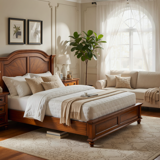 Sunvega Diamond Matrix Copper Cooling Hybrid Waterfall Top Mattress with Medium Feel