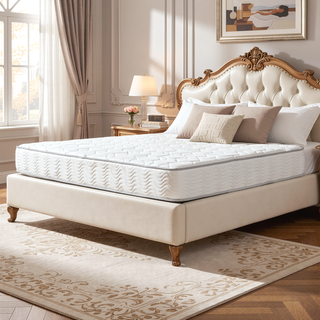 Sunvega King Size Pocket Coil Bed in a Box Mattress with Plush Foam Layers