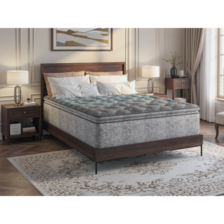 Sunvega 10 Inch Euro Top Plush Mattress with Cooling Foam and Reinforced Support