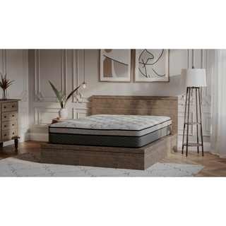 Sunvega Hybrid 12 Inch Medium Firm Queen Mattress with Pocketed Coils