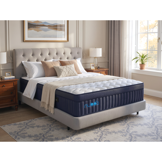 Sunvega 14" Twin Size Medium Firm Hybrid Mattress with Cooling Foams and Reinforced Edges