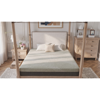Sunvega Twin Firm Gel Memory Foam Tight Top 8 Inch Mattress with Anti-Microbial Cover