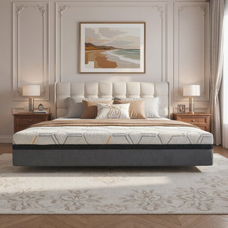 Sunvega Hybrid Copper Gel Cooling Memory Foam Mattress with Edge Support Full