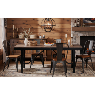 Sunvega Modern Armless Backless Bench with Sturdy MDF Wooden Seat