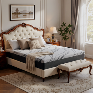 Sunvega Ultra Cooling Responsive Gel Memory Foam Mattress with Heat Wicking Fabric