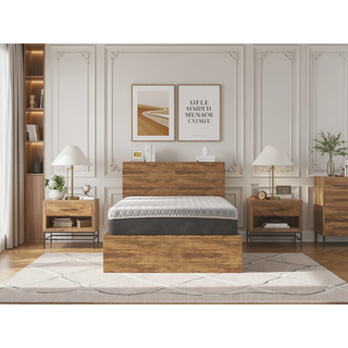 Sunvega Copper Infused Hybrid Queen Mattress with Soft Memory Foam and Pocketed Coils