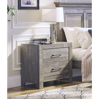 Sunvega Natural Finish Full Bed with Headboard Footboard and Rails