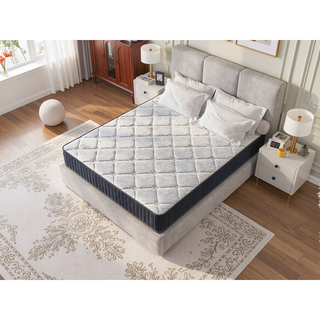 Sunvega 10" Queen Hybrid Mattress with Cooling-Gel Memory Foam and Motion Isolation