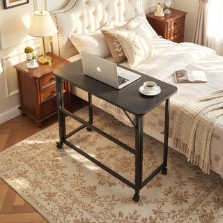 Sunvega Folding Desk Small Foldable 39.37 Inches Sturdy Writing Computer Desk