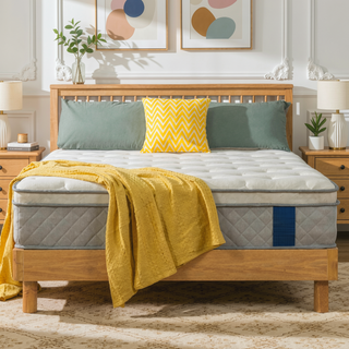 Sunvega 12 Inch Cooling Gel Memory Foam Hybrid Mattress with Pocket Springs for Medium Firmness