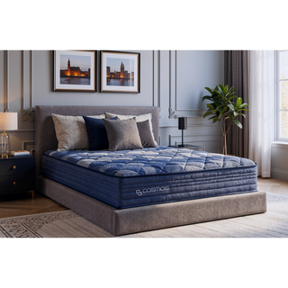 Sunvega Pocket InnerSpring Unit with Memory Foam and Super Soft Fabric Cover