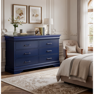 Sunvega Led Lighting 2 Drawer Nightstand with Spacious Drawers in Transitional Style