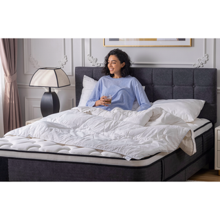 Sunvega 10 Inch Cooling Gel Memory Foam Hybrid Mattress with Pocket Springs for Medium Firmness