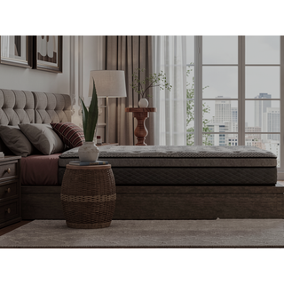 Sunvega Hybrid 12 Inch Medium Firm Queen Mattress with Pocketed Coils