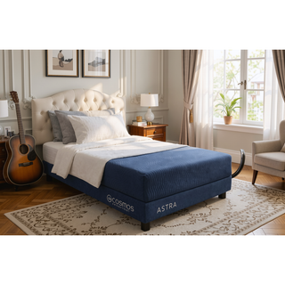 Sunvega 12" Foam Core Mattress with Memory Foam and Super Soft Fabric Cover