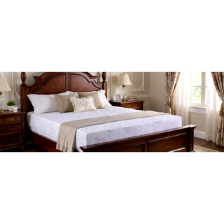 Sunvega Green Tea Infused Polyester Memory Foam Queen Size Mattress for Optimal Body Support