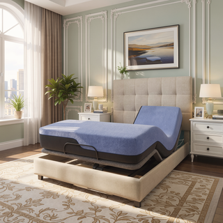 Sunvega 12 inch Hybrid Cooling GelCare Memory Foam and Coil Mattress Queen Size